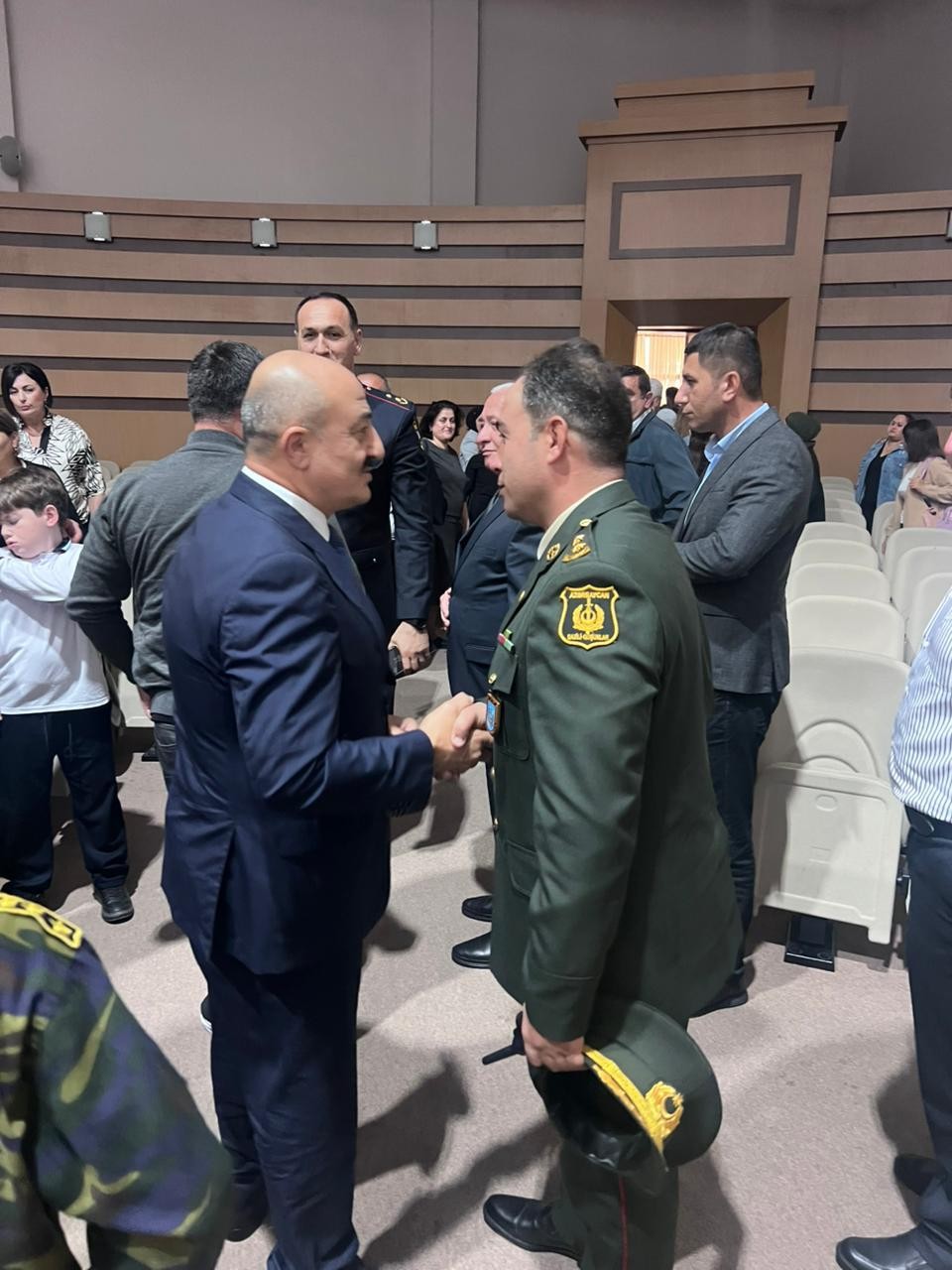 Zaqatalada şəhid mayorun xatirəsinə həsr olunmuş tədbir keçirildi - FOTOLAR